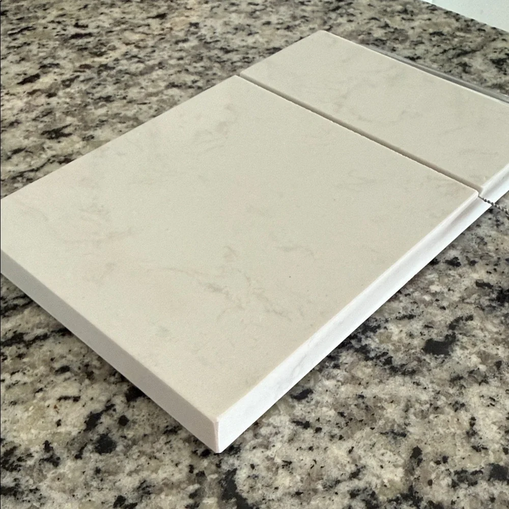 Marble Cheese Slicer with Silver Handle